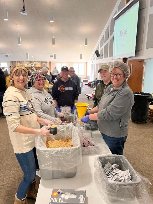 Members of our team have partnered with the Kalamazoo Gospel Mission and Kids Food Basket